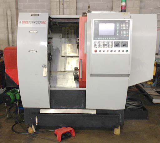 Emco 332MC Twin Spindle Twin Turret CNC Turning Center with Live Tooling for sale