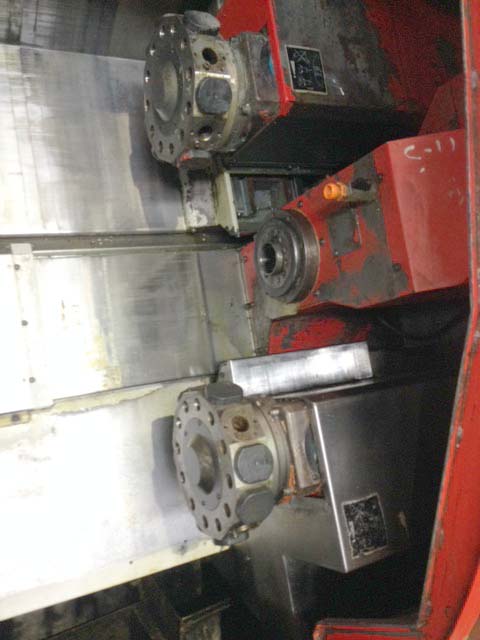 Emco 332MC Twin Spindle Twin Turret CNC Turning Center with Live Tooling for sale