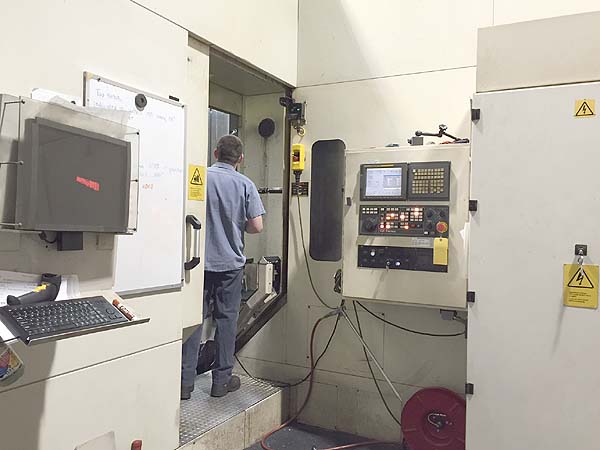 G&L Giddings & Lewis HMC-410 CNC Horizontal Boring Mill Machining Center  for sale