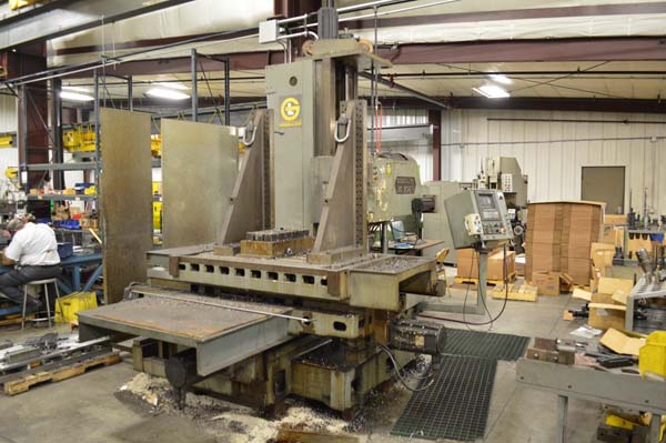 4" G&L Giddings & Lewis cnc Horizontal Boring Mill  for sale