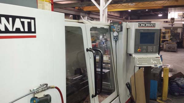 50" x 30" Vertical Mill Cincinnati Arrow 1250 CNC Vertical Machining Center for sale