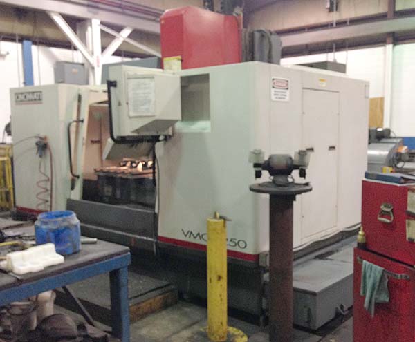 50" x 30" Vertical Mill Cincinnati Arrow 1250 CNC Vertical Machining Center for sale