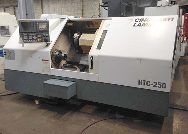 Cincinnati Hawk 250 HTC-250 CNC Lathe CNC Turning Center for sale