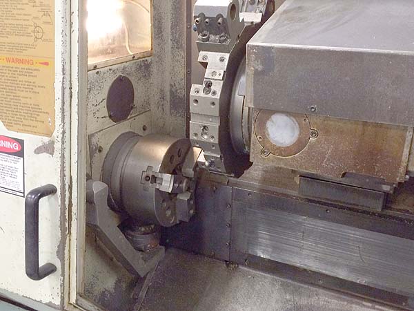 TongTai Seiki Quasar 250 TNL-100TL 8" Chuck CNC Lathe cnc Turning Center for sale