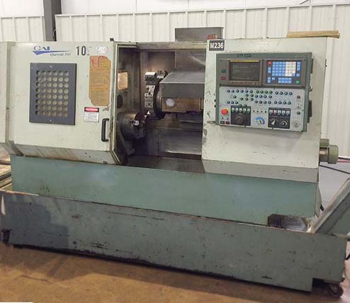 TongTai Seiki Quasar 250 TNL-100TL 8" Chuck CNC Lathe cnc Turning Center for sale