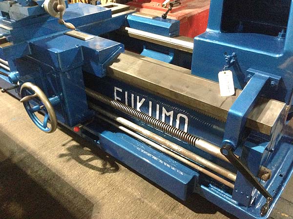 Fukumo Iron Works 48"/68" x 72" Gap Bed Lathe Model 1600 Mill for sale