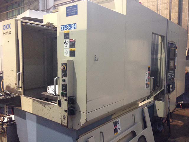 OKK HM-4 HM4 CNC Horizontal Mill 2 pallet CNC Machining Center  for sale