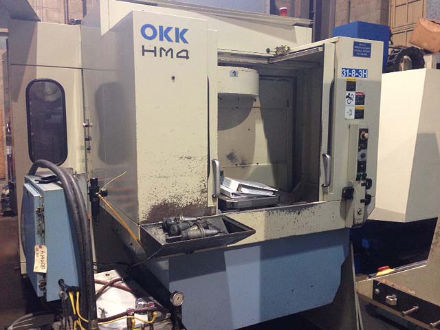 OKK HM-4 HM4 CNC Horizontal Mill 2 pallet CNC Machining Center for sale