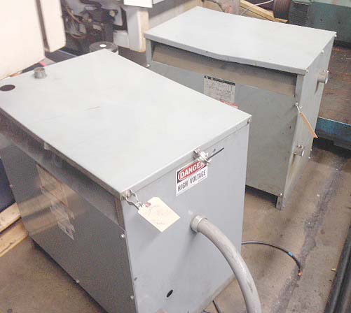 75 KVA Square D  Transformer Model 75T6H 75 KVA Multi Tap Transformer 480 Volt Input 240 V Output  for sale