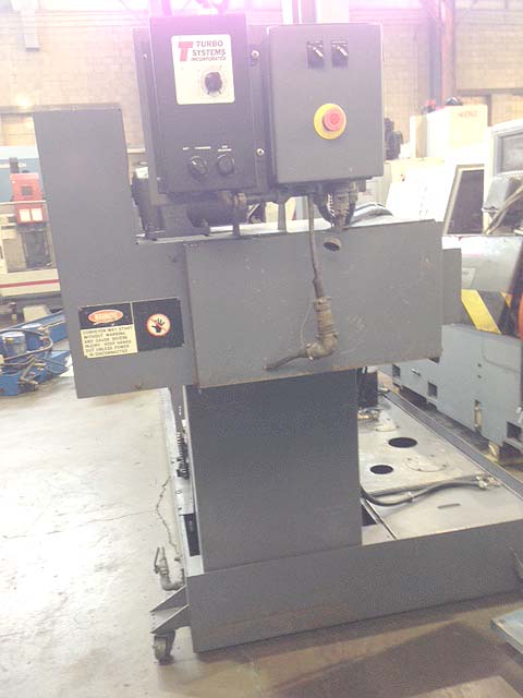 Turbo Microfine 23" Wide Chip Conveyor with Tank and Pump for sale