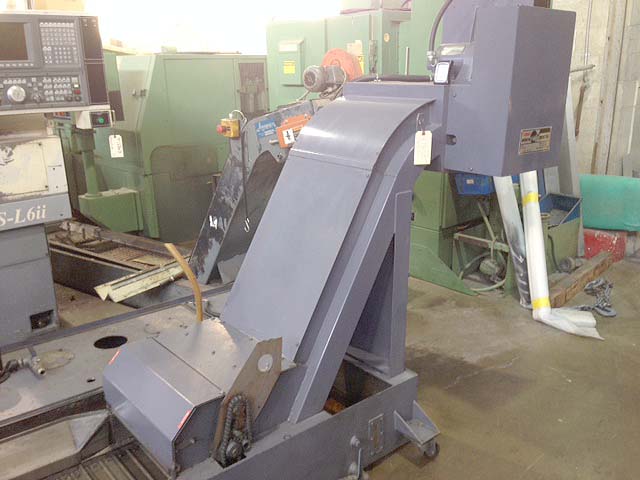 Turbo Microfine 23" Wide Chip Conveyor with Tank and Pump for sale