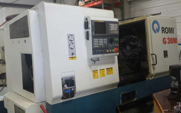 Romi G30M CNC Turning Center with Live Tooling CNC Lathe For Sale