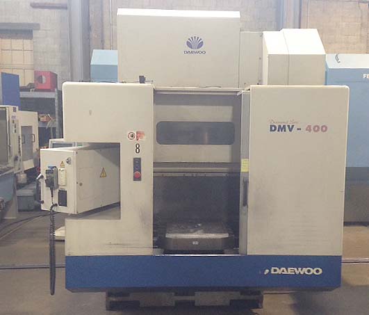 Daewoo DVM-400 2 Pallet CNC Vertical Machining Center For Sale