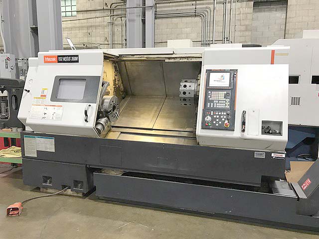 Mazak Nexus Quick Turn 350M CNC Turning Center CNC Lathe with Live Tooling for sale