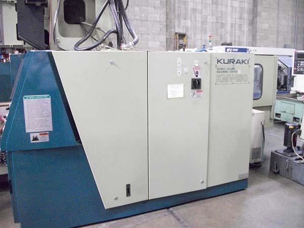 Kuraki KMV-130 CNC Bridge Mill 120" CNC Vertical Machining Center for sale