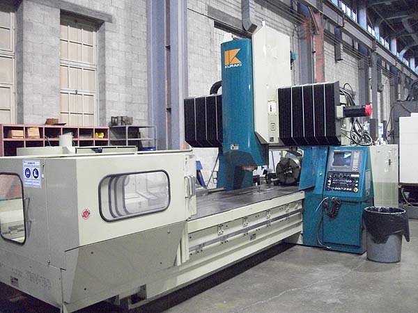 Kuraki KMV-130 CNC Bridge Mill 120" CNC Vertical Machining Center for sale