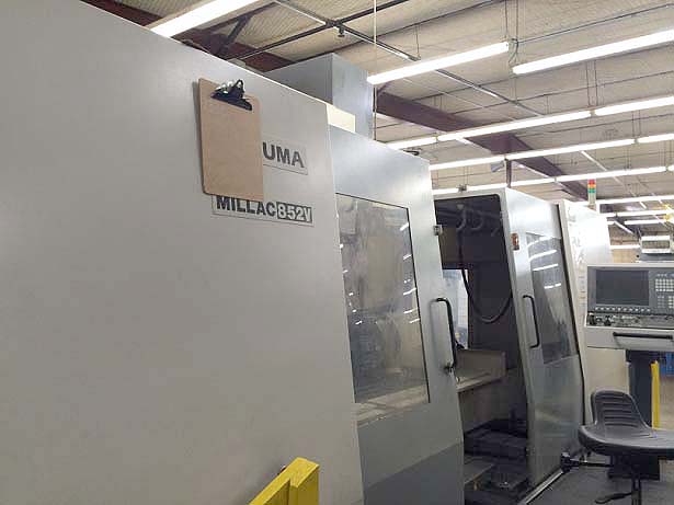 Okuma 852V Big cnc vertical machining center cnc mill for sale