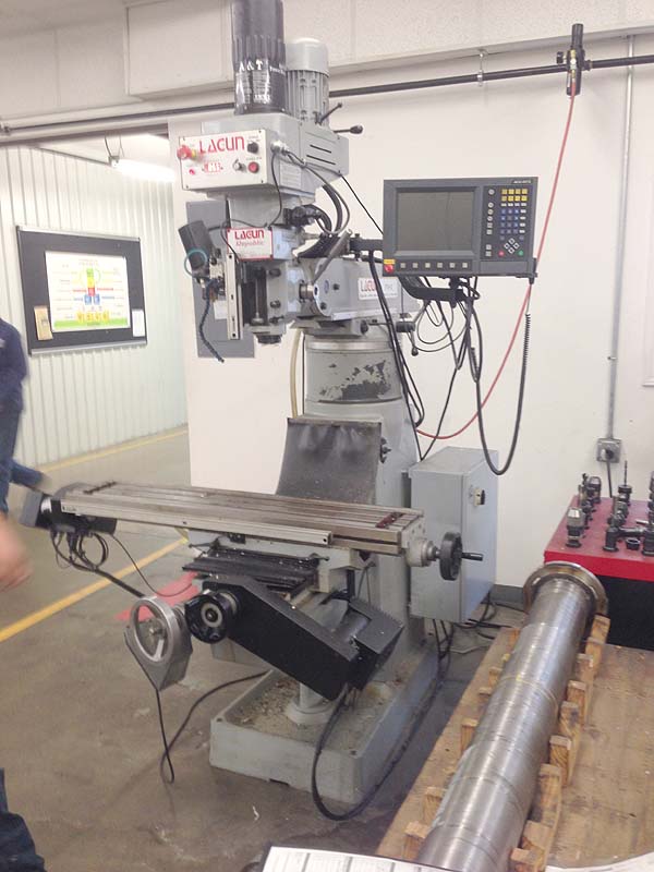 Lagun FTV-2 3-Axis CNC Acu-rite Millpwr ControlVertical Knee Mill CNC Lagun Mill for sale