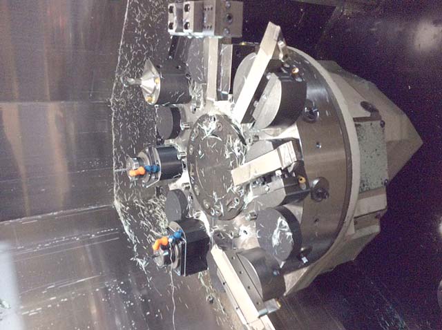 Okuma Genos L300M CNC Turning Center with Live Tooling CNC Lathe  for sale