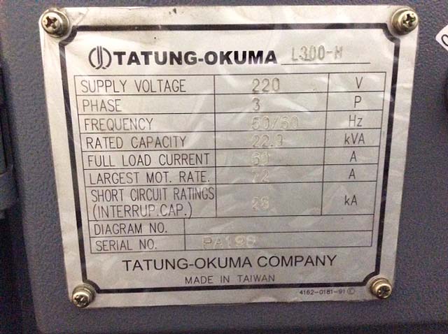 Okuma Genos L300M CNC Turning Center with Live Tooling CNC Lathe  for sale