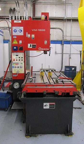 Amada VM-1200 Vertical Band Saw Plate Saw  for sale