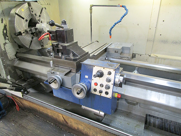 Weiler E70 CNC Flat Bed Lathe Teach Lathe 28" x 120" CNC Lathe  for sale