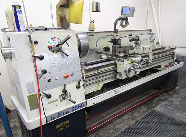 22" x 80" Willis Model MJ2280 Colchester Style Lathe  for sale