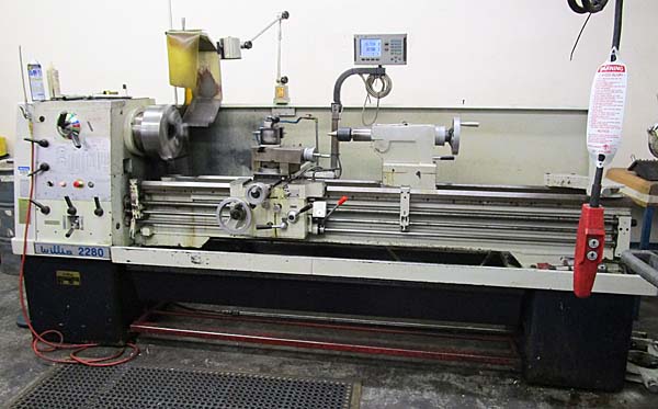 22" x 80" Willis Model MJ2280 Colchester Style Lathe  for sale