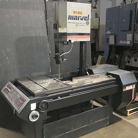 Marvel Model 8 mark 2 ii Vertical band saw with tilt frame for sale