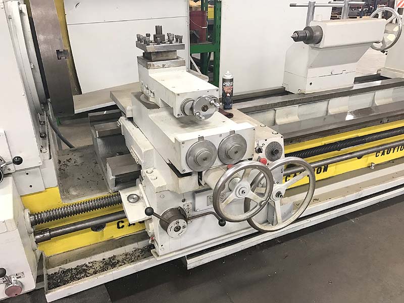 33" x 120" Binns & Berry Oil Country Lathe with 10" Spindle Bore For Sale