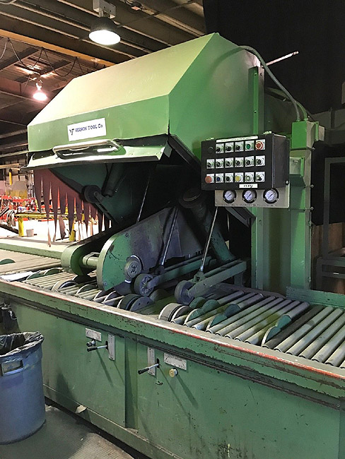 24" Vernon Tool Company Abrasive 24" Pipe Saw and Bevel Grinder for sale