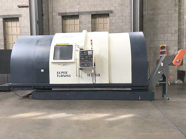 Johnford HT-60C-2D Big CNC 4-Axis CNC Turning Center Lathe for sale