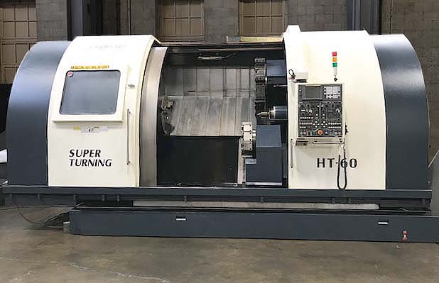 Johnford HT-60C-2D Big CNC 4-Axis CNC Turning Center Lathe for sale