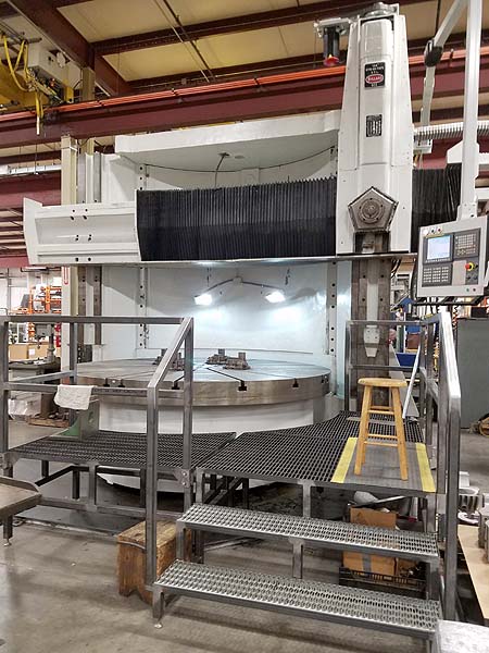 124" Bullard CNC Vertical Boring Mill for sale