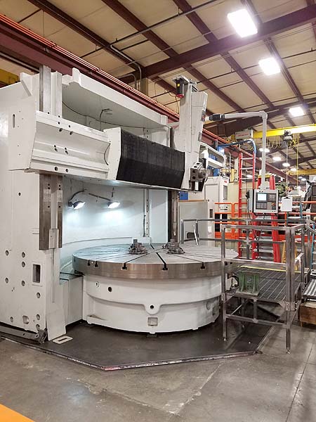 124" Bullard CNC Vertical Boring Mill for sale
