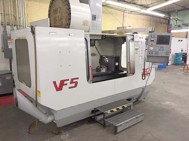 Haas VF-5 50 Taper CNC Vertical Machining Center for sale