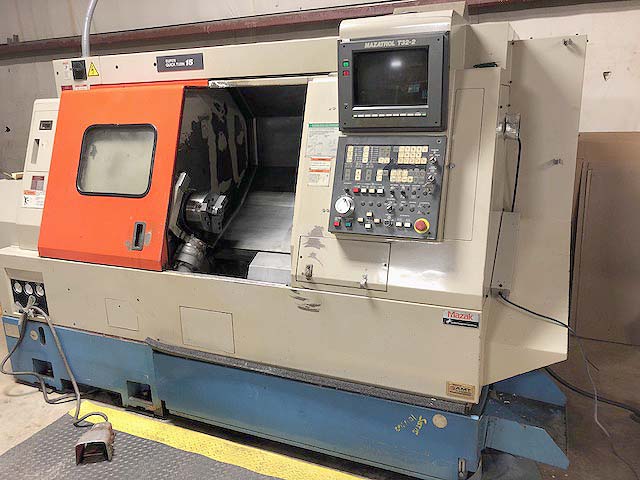 Mazak SQT Super Quick Turn 15 CNC Lathe Turning Center for sale