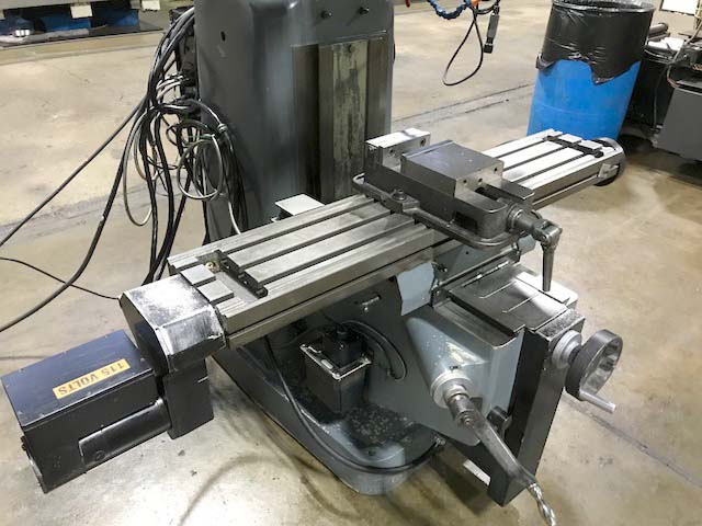 CLAUSING KONDIA Bridgeport Style CNC Milling Machine, with SWI Southwest Industries Proto Trak MX-3 3-Axis CNC Control For Sale