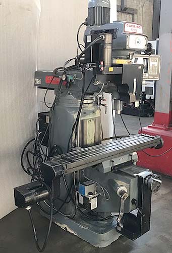 CLAUSING KONDIA FV-1 Bridgeport Style CNC Mill with SWI SouthWest Industries Proto Trak MX-3 3-Axis CNC Control For Sale