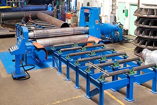 10' x 3" SERTOM Model 30-60 Plate Bending Roll for sale