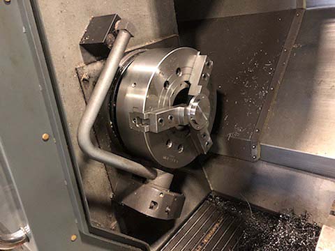 Haas ST-40N Big Bore 18" Chuck CNC Lathe / Turning Center for sale