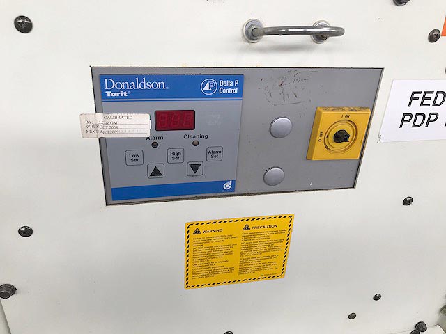 Used Donaldson DFO 2-2 Dust Collector For Sale, 1300 CFM Dust Collector For Sale