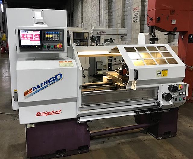 Bridgeport Romi EZ Path CNC Lathe / Turning Center For Sale