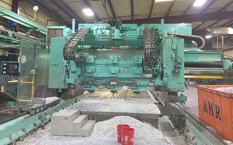 Used Cincinnati Milacron 3-Spindle 5-Axis Gantry Profiler For Sale, Used CNC Vertical Machining Center For Sale