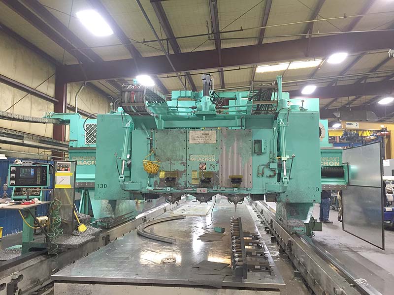 Used Cincinnati Milacron 5-Axis 3-Spindle Gantry Profiler For Sale, Used CNC Vertical Machining Center For Sale