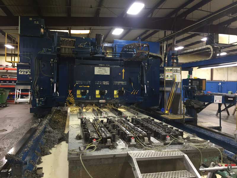 Used Cincinnati Milacron 5-Axis 3-Spindle Gantry Profiler For Sale, Used CNC Vertical Machining Center For Sale
