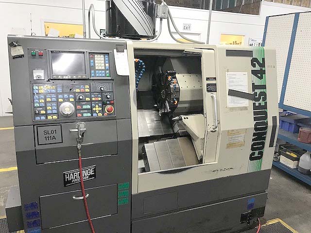 Hardinge Conquest T-42 CNC Turning Center For Sale