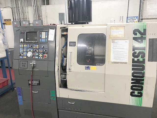 Hardinge Conquest T-42 CNC Turning Center For Sale