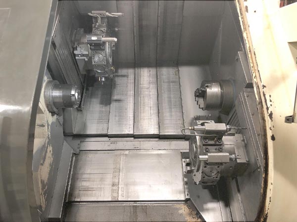 Nakamura Tome WT-300MMYS 8-Axis Twin Spindle Twin Turret CNC Turning Center with Y-Axis and Live Tooling Nakamura WT-300 wt300 for sale