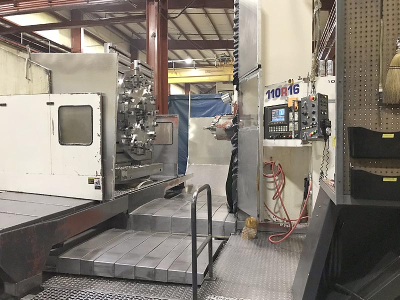 4.33" Toshiba CNC Table Type Horizontal Boring Mill For Sale, Toshiba BTD-110.R16 for sale